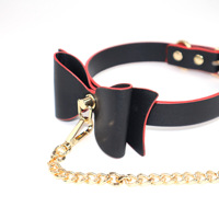 Accessoires d'entraînement SM : Collier, menottes avec laisse et entraves féminines pour couple - Jouets sexuels BDSM pour adultes