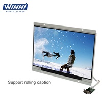 WINHI 1080P décode la fonction RS232 14 pouces lcd équipement d'affichage publicitaire pour la publicité