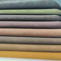 Cuir synthétique PU simili peau de mouton, tissu viscose, cuir artificiel doux pour veste, manteau, vêtement