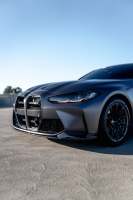 Pour BMW G80 G81 M3 G82 G83 M4 Competition CS 2020-2026 Spoiler avant en carbone style MP, lèvre de pare-chocs, séparateur 51192475168