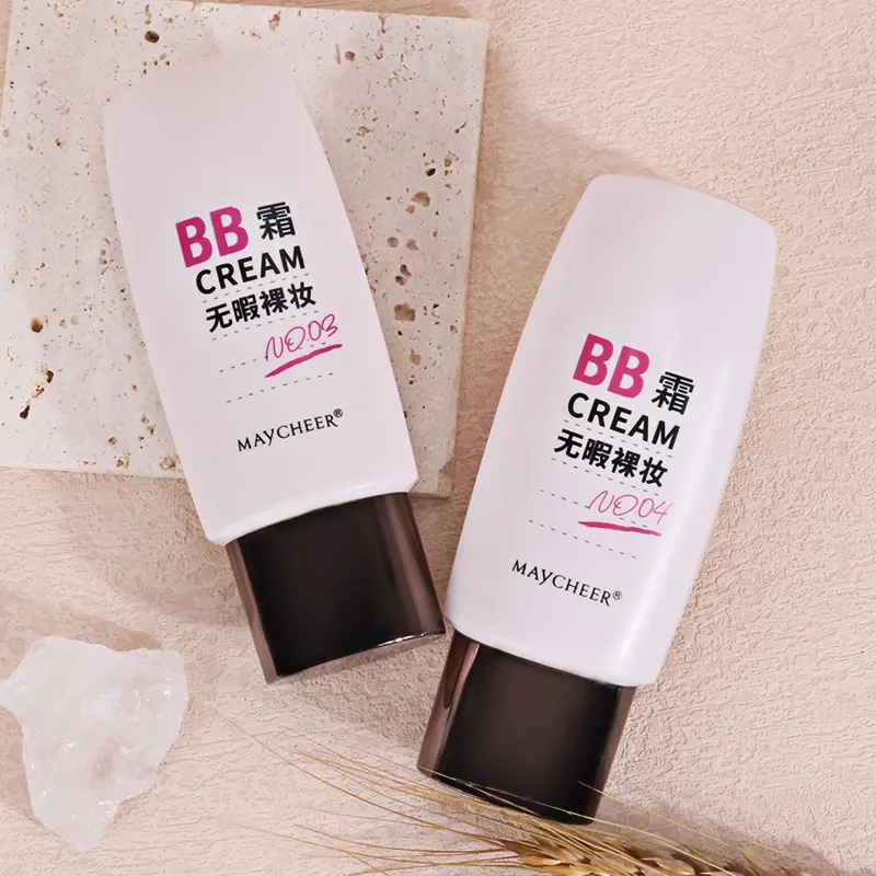 Maycheer venta al por mayor bajo MOQ maquillaje cubierta perfecta BB crema base cosméticos CC crema cuidado facial