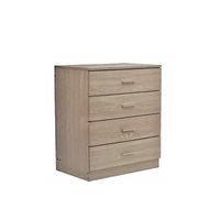 Armoire de rangement classique nordique en bois avec tiroirs pour chambre à coucher - Vente en gros