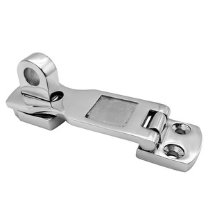 Rotating Latch 316 Stainless Steel 75x25mm Marine Door Latch With <b>Padlock</b> For Yacht Hardware - Product Image 1