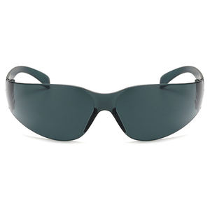 Precio de fábrica, antiniebla, resistente a los arañazos, trabajador de la construcción Industrial, gafas protectoras grises y negras, gafas de seguridad para el trabajo - Product Image 3