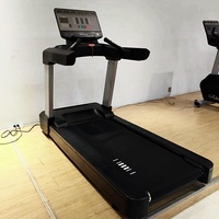 Caminadora Eléctrica Profesional Comercial para Gimnasio, Equipo de Fitness Deportivo con Motor y Pantalla LED para Correr y Hacer Ejercicio
