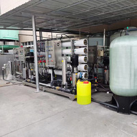 Système d'osmose inverse industriel 5000LPH, station de traitement d'eau RO, pompe, moteur, machine de purification automatique, utilisation en usine