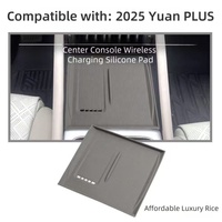 Nouveau tapis de charge sans fil en plastique pour BYD Yuan PLUS 2025, antidérapant, anti-poussière, chargeur de voiture, kit d'intérieur