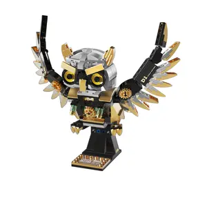 PANDAS OEM&ODM New Arrivals Shantou Toys T7002 Steam Davinci Building Block Sets Animals Eagle Model Gift Set DIY Assembly ABS