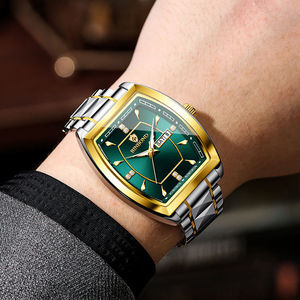 Montre-bracelet pour homme Binbond B400 400, quartz, bracelet en acier inoxydable, étanche, date automatique, montre décontractée pour homme - Product Image 6