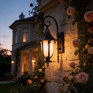 Lámpara de Pared para Exteriores de Alta Calidad, Estilo Retro, para Jardín, Patio, Iluminación LED - Product Image 4