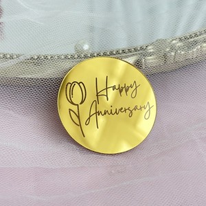 ของตกแต่งเค้กอะคริลิค รูปน้ำผึ้งและของหวาน สำหรับวันเกิด วันครบรอบ วันแม่ คัพเค้ก สไตล์อินส์ ของตกแต่งเค้กพลาสติก - Product Image 4