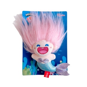Poupée En Chiffon Douce 40 Cm - Jouet Fille, Peluche Mignon - Cadeau Anniversaire, Noël, Baptême - Couleurs Rose, Bleu, Vert