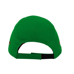 Gorra de béisbol verde con logotipo personalizado directo del fabricante Diseño elegante con tira reflectante - Product Image 5