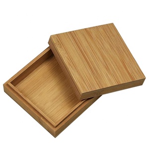 varnish finished bamboo gift box