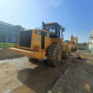 Machinerie et équipement d'origine japonaise CAT 966G / Chargeuse sur pneus d'occasion Cat 950F 966G 966H 966 à vendre à prix avantageux - Product Image 2