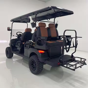 टोंगकी हवाई अड्डा सभी मौसम 6 सीटर सौर गोल्फ बुगी | होटल शटल सेवाओं के लिए बीहड़ परिवहन - Product Image 2