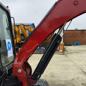 Mini-excavatrice sur chenilles d'occasion avec moteur Yanmar VIO20-3, poids opérationnel de 3 tonnes, modèle 2007, origine Japon, moteur, pompe et roulement inclus. - Product Image 5