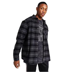 เสื้อโอเวอร์ไซส์ลายสก็อตขนาดใหญ่สำหรับผู้ชายจากนักออกแบบแฟชั่นใหม่ - Product Image 1