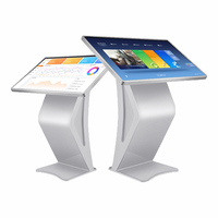 Terminal Multifuncional Táctil Vertical HD Todo en Uno para Publicidad, Terminal de Autoservicio Horizontal con Pantalla Táctil para Centros Comerciales