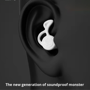سدادات أذن أنثريف قابلة لإعادة الاستخدام عالية الدقة سدادات أذن حفلات إلغاء الضوضاء سدادات حماية السمع للسباحة والنوم - Product Image 6