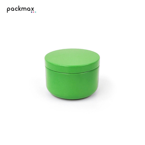 Boîte ronde en aluminium de 50g avec couvercle séparé pour thé, bonbons, café - Boîte métallique vide portable en stock, vente en gros - Product Image 5