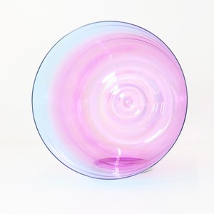 Ciotola Sonora in Cristallo Trasparente con Gradiente Blu-Viola, Ciotola Musicale per Yoga e Meditazione, Ciotola per Decompressione con Confezione Professionale - Product Image 3