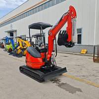 Mini-excavatrice ME-22 avec cabine fermée en option, espace de travail spacieux pour les opérations de construction urbaine par tous les temps