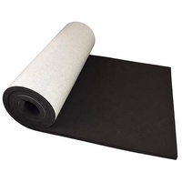 Feuilles de mousse EVA noire 1mm-4mm imperméables, légères et amortissantes pour la protection des emballages et le transport