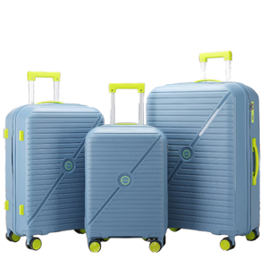 3-Piece PP Luggage Set-Lightweight Durable Foldable Luxury Travel <b>Suitcase</b> Waterproof Eco-Friendly Design for Business - Product Image 3