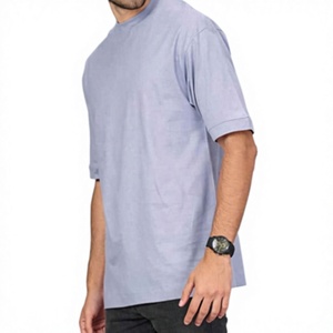 เสื้อยืดผู้ชายขายส่ง ผ้าฝ้าย 100% ระบายอากาศได้ดี แขนสั้น สไตล์ลำลอง รับสกรีนโลโก้ เสื้อยืดคอกลมเรียบง่าย รับผลิตแบบ OEM ODM - Product Image 3