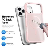 Étui de téléphone magnétique translucide DuxDucis Fashion pour iPhone 18 Pro Max 18 Ultra Fold 17 Pro, coque arrière mate antichoc givrée