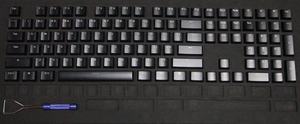 Tecla Mecánica de Aluminio Anodizado Negro OEM, Teclas Personalizadas <span class=keywords><strong>para</strong></span> Teclado Mecánico, Mecanizado CNC de Metal, Buena Calidad - Product Image 2