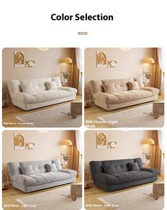 Italienische moderne Wolke Schlafs ofa Extrem einfaches Design für kleine Wohnung Miethaus für Schule Hotel Straight Row for Living - Product Image 6