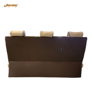Canapé-<span class=keywords><strong>lit</strong></span> motorisé sur mesure de luxe <span class=keywords><strong>pour</strong></span> Crafter Hiace Sprinter High Roof, en cuir premium, inclinable électriquement, <span class=keywords><strong>pour</strong></span> camping-car ou transport VIP - Product Image 6