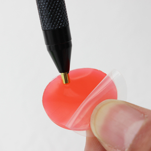 Argile circulaire rouge Offre Spéciale pour bricolage <span class=keywords><strong>diamant</strong></span> peinture mosaïque <span class=keywords><strong>diamant</strong></span> broderie Point perceuse accessoires adhésif à durcissement fort - Product Image 4