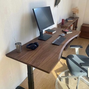 Bureau en bois <span class=keywords><strong>massif</strong></span> d'Amérique du Nord, réglable en hauteur, divers matériaux de panneaux en bois <span class=keywords><strong>massif</strong></span> - Product Image 4