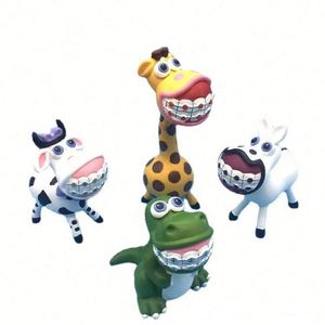 Pelota de Presión de PU Suave con Diseño de Animalitos de Dibujos Animados, Accesorio de Ortodoncia, Regalo Personalizado, Venta Caliente - Product Image 4