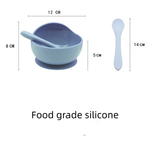 Lot de Couverts Souples et Colorés en Silicone pour Bébé : Cuillères et Fourchettes Personnalisables pour la Première Alimentation des Tout-Petits - Product Image 3