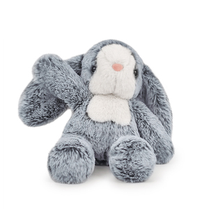 Venta caliente felpa orejas largas conejo relleno Animal durmiendo muñeca bebé niños regalo suave gris conejito con orejas largas juguete - Product Image 5