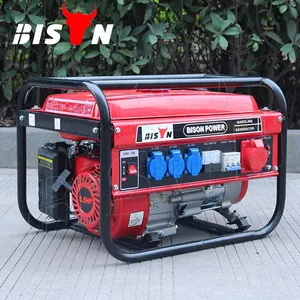 Çin Taizhou Bison makineleri 3 fazlı 220v 330v 400v İsviçre Kraft 8500w profesyonel güç jeneratör fiyat