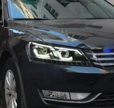 ไฟหน้า WELIFTRICH รุ่น US สำหรับรถยนต์ Volkswagen VW Passat B7 ปี 2011-2015 พร้อมไฟ LED Daytime Running Light - Product Image 3