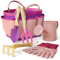 Ensemble d'outils de jardinage pour enfants, outils à main pour enfants, travaux de jardinage en plein air, ensemble d'outils pour enfants, design classique moderne