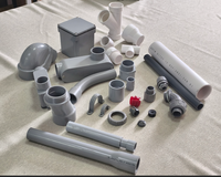 Boîtier de conduit électrique en PVC homologué ETL, gris, type T, de 1/2 à 2 pouces, pour conduites en PVC Schedule 40 et 80, boîtes de jonction en plastique