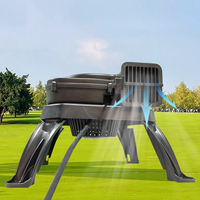 Produit bon marché activités de plein air intérieures 110w ventilateur soufflant pour danseurs de décoration gonflables