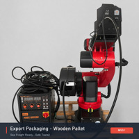 Brazo Robótico Industrial de Soldadura Duradero con Motor PLC, Soldadura Automática de Acero y Hierro, Cobot de Soldadura de 1500 mm, Capacidad de Carga de 20 KG, Protección IP54