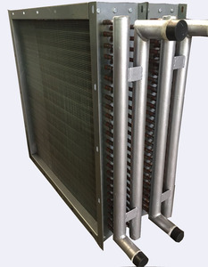 Échangeur de chaleur tubulaire bimétallique en acier-aluminium sur les poêles à <span class=keywords><strong>bois</strong></span> - Product Image 1