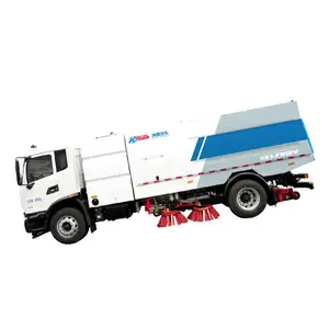 New China Manufacturer's Road Sweeper Truck Park Cleaning Sweeping Machine with Reliable Motor and Gearbox Engine