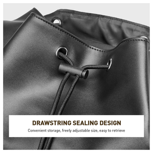 Zaino in pelle PVC di alta qualità per uomo, <span class=keywords><strong>zaini</strong></span> da viaggio con coulisse, zaino per laptop da uomo - Product Image 4