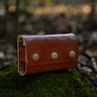 Kit portable d'épices en cuir de vachette, style ferme, toutes saisons, pour camping en extérieur, barbecue, rangement d'assaisonnements, outil de survie, cuisine