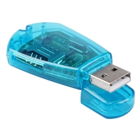 Usb téléphone portable Sms Contacts lecteur de carte Sim écrivain Cloner sauvegarde Clone adaptateur/cloneur de carte sim